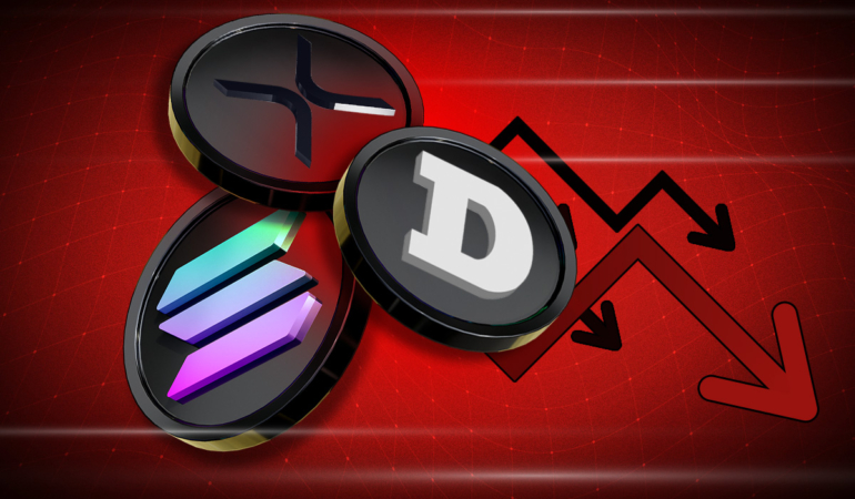 Crypto Market Volatility Returns XRP, Solana, and Dogecoin Plunge