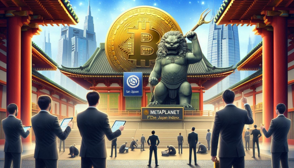Metaplanet Joins FTSE Japan Index as First Bitcoin Treasury Company