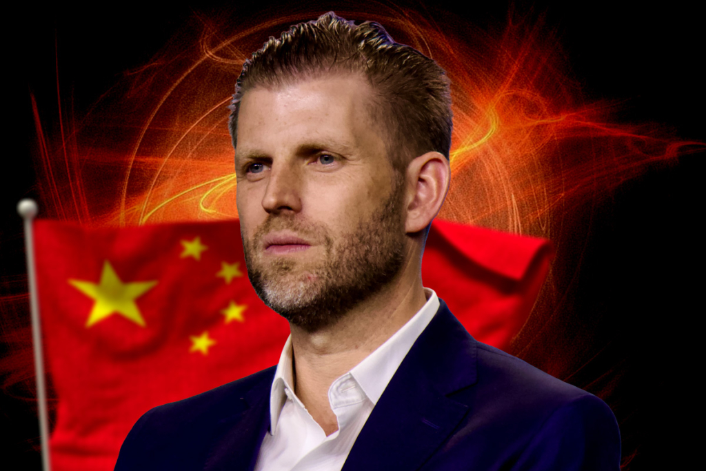 Eric Trump Sparks Debate “China Holds Massive Power in Crypto Space”