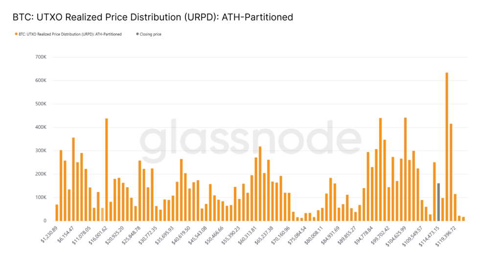 BTC Price Struggles to Break $115K as Hidden Risks Emerge Near $105K