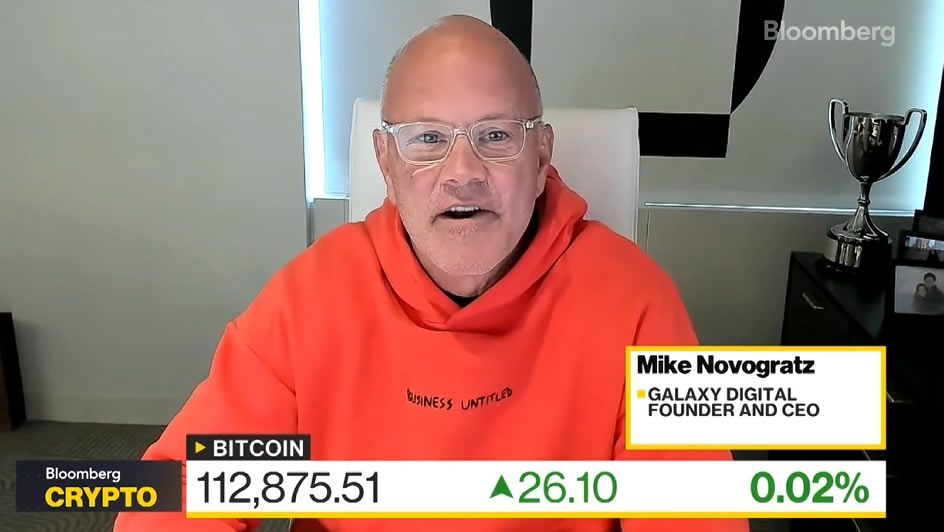 Galaxy Digital CEO Sees GENIUS and CLARITY Acts Ushering in New Crypto Era