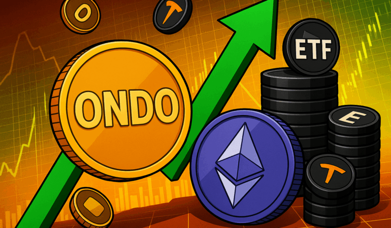 Ondo (ONDO) Rallies as Tokenized Stocks and ETFs Launch on Ethereum