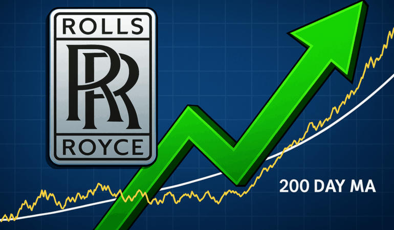 Rolls-Royce Holdings PLC Surpasses 200-Day Moving Average Amid Investor Activity