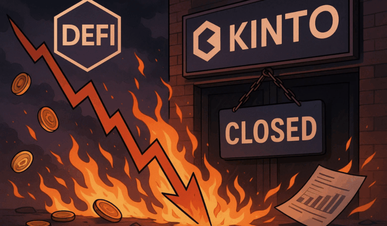 DeFi Drama Kinto Shuts Doors Amid Debt Crisis and Brutal Sell-Off