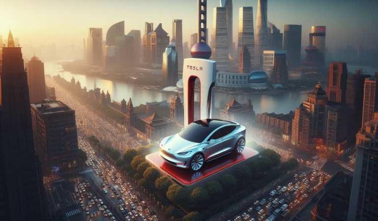 Tesla’s China Sales Rise Despite Overall Yearly Decline