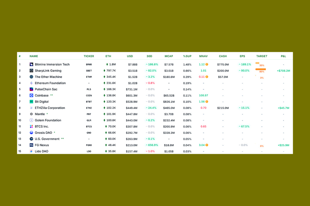 Ethereum Giant-in-the-Making: More Details on The Ether Machine Private Round