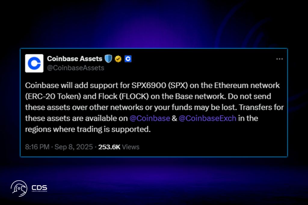 FLOCK and SPX6900 to Launch on Coinbase