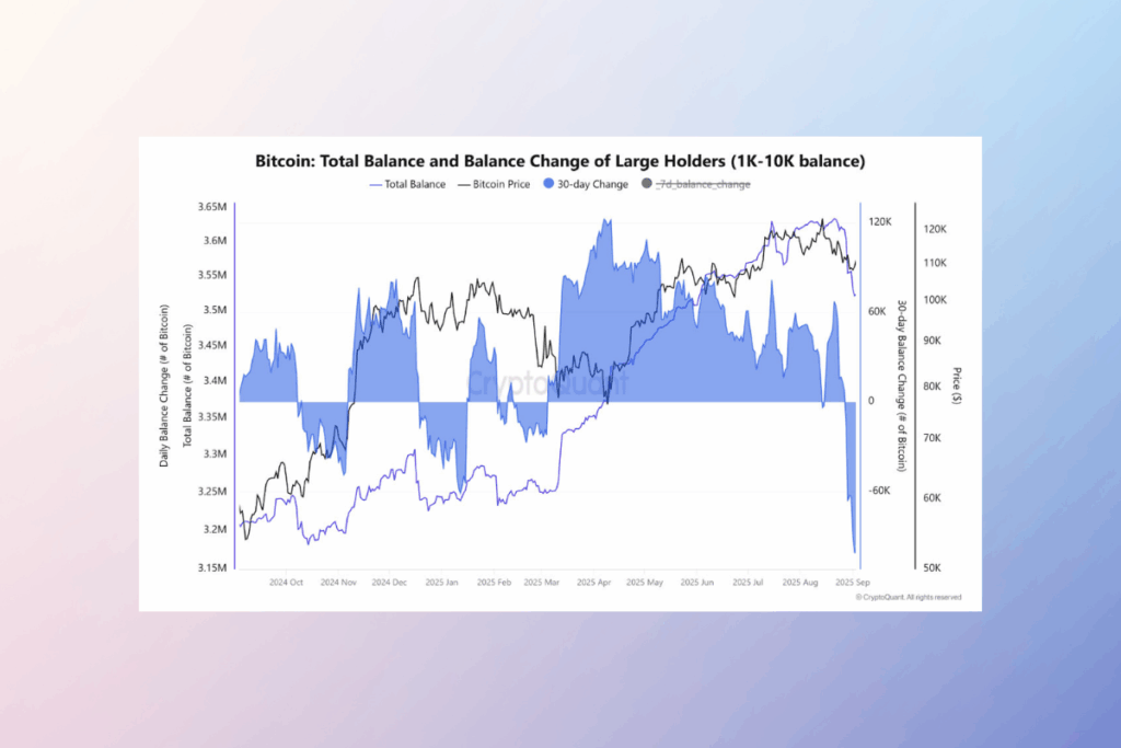 Massive BTC Whale Sell-Off: $12.7B Dump Sparks Market Panic