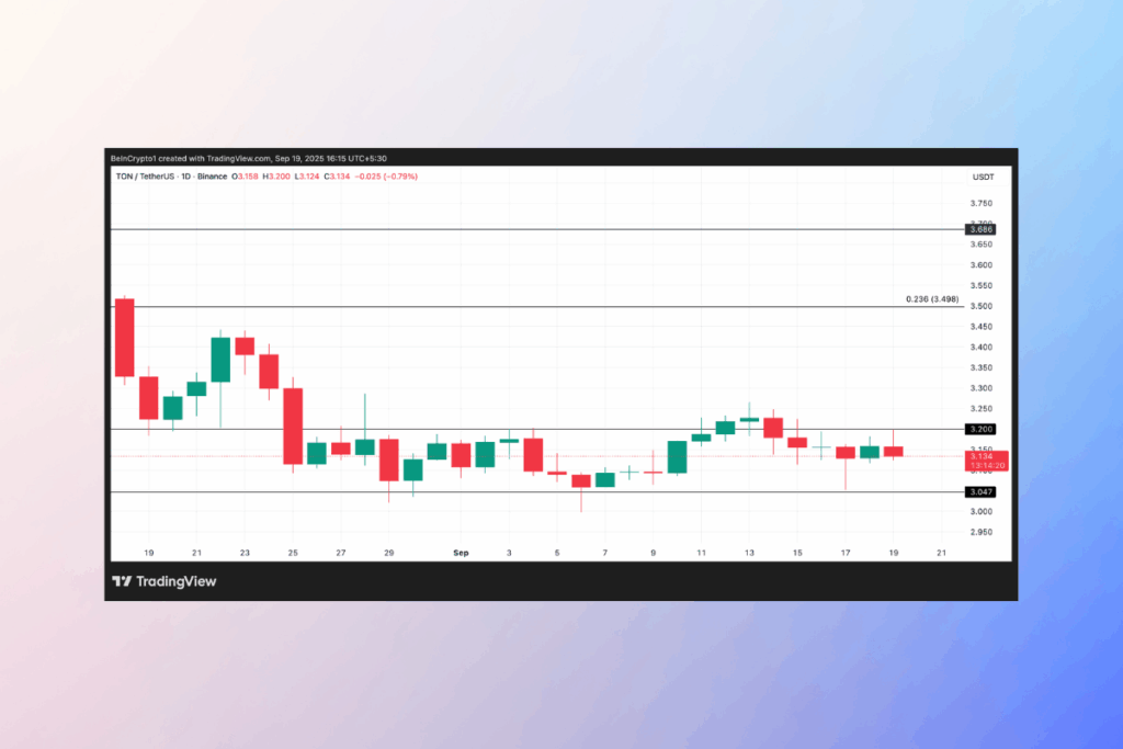 TON Shows Sideways Consolidation as Big Holders Boost Accumulation