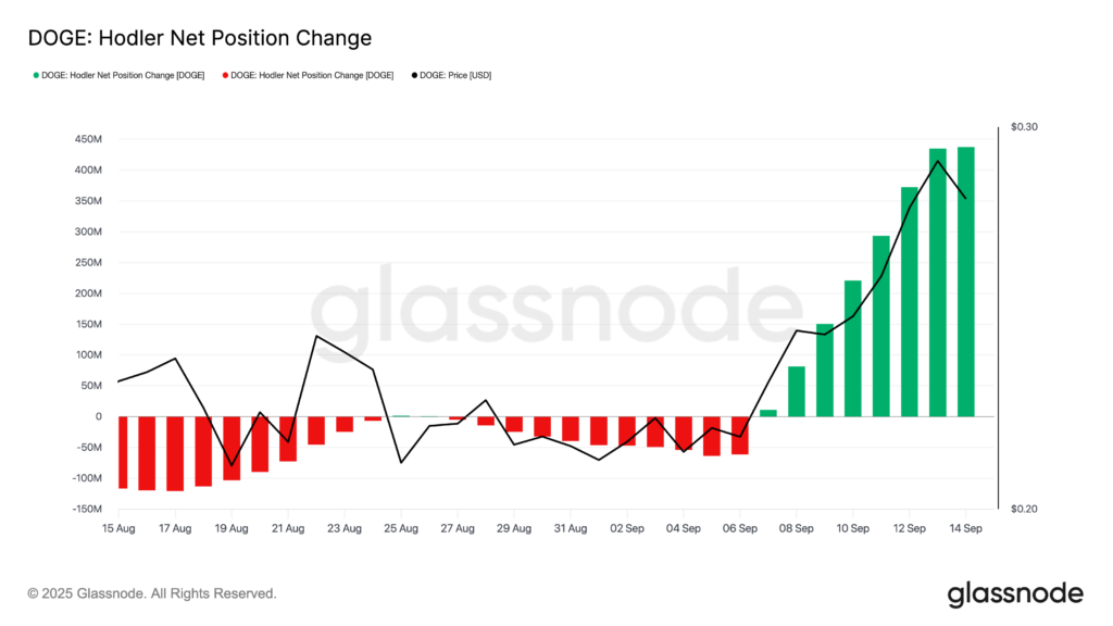 Dogecoin Hodling Signals Strong Conviction Among Long-Term Investors