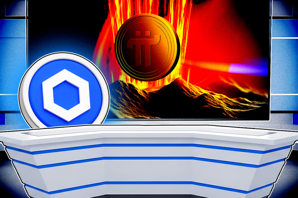 Chainlink Eyes Breakout as Pi Coin Slumps and Remittix Gains Buzz