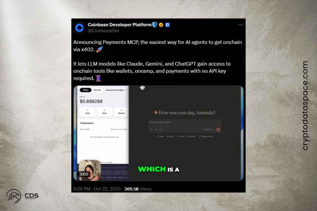 AI Agents Can Now Trade and Pay Like Humans, Thanks to Coinbase’s MCP