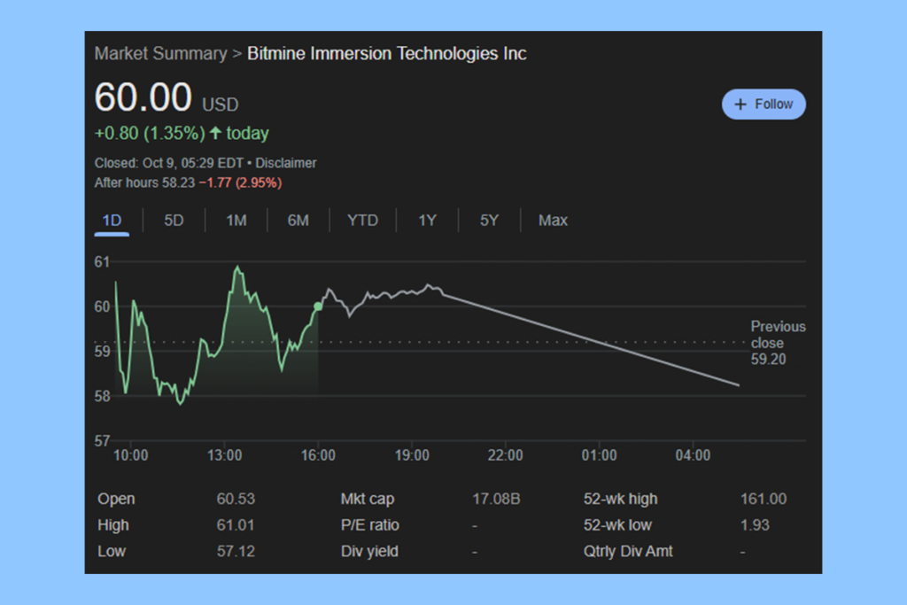 BMNR Short Position Alert: Is the Crypto Investment Bubble About to Burst?