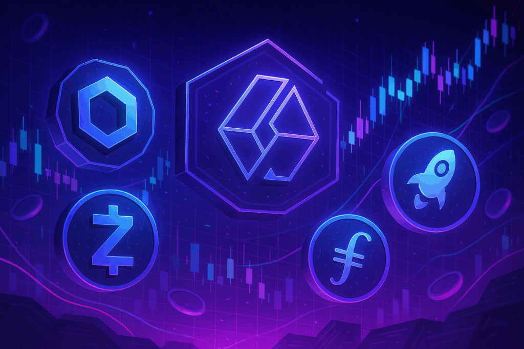 Grayscale Boosts Altcoin Exposure with LINK, ZEC, XLM, and FIL Accumulation