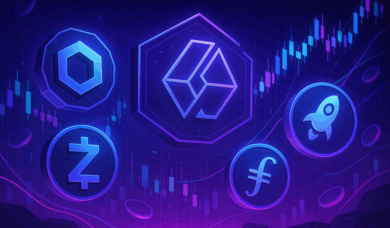 Grayscale Boosts Altcoin Exposure with LINK, ZEC, XLM, and FIL Accumulation