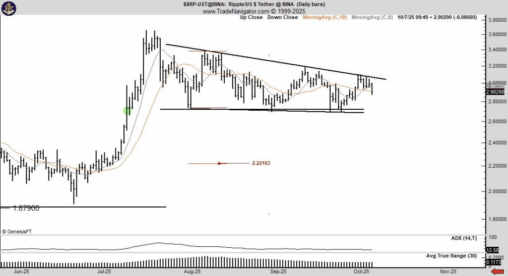 XRP Faces Potential Breakdown as Market Sentiment Worsens