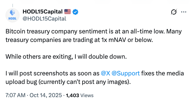 Metaplanet’s Market Value Drops Below Bitcoin Holdings Amid Broad Crypto Sell-Off