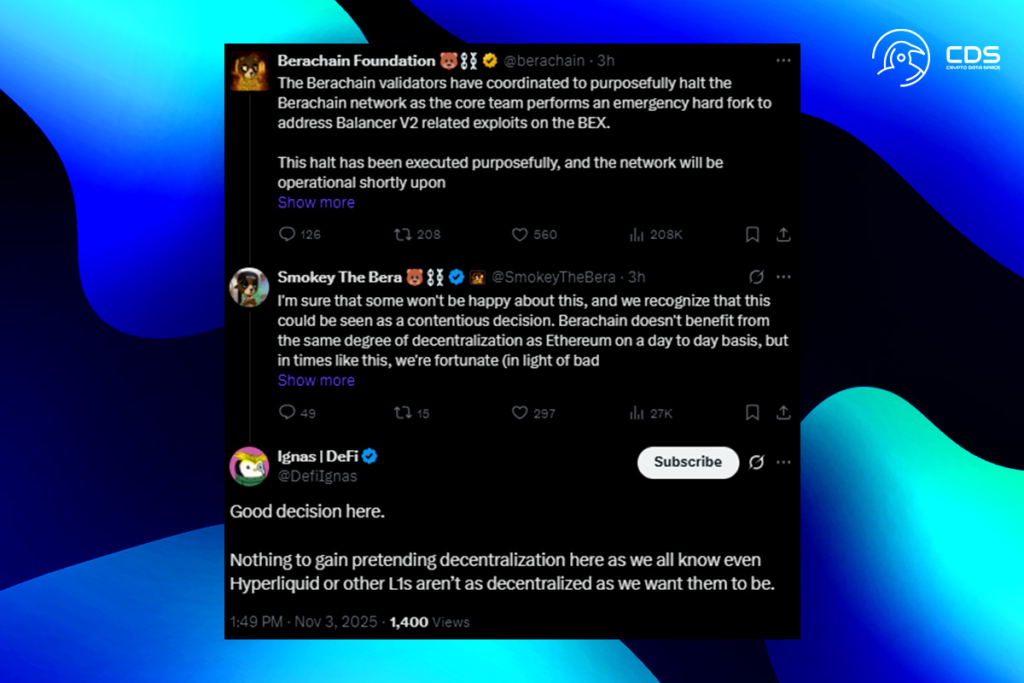 Berachain Takes Controversial Step to Protect Users