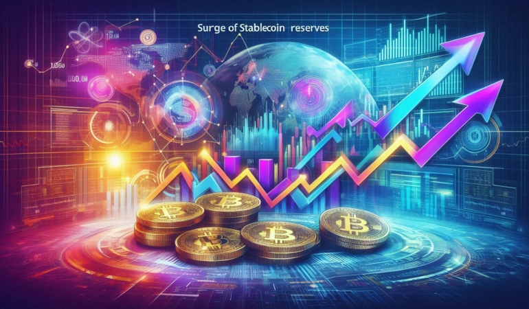 Stablecoin Reserves Surge as Crypto Market Slides to Four-Month Low