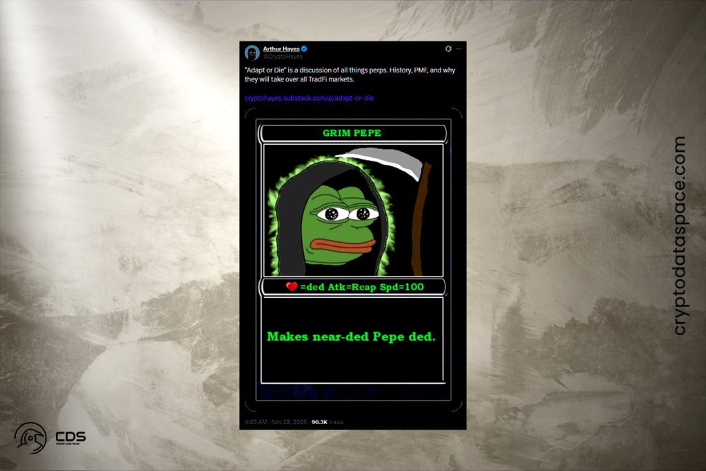 Hayes's Bold Claim: Crypto Perpetual Futures to Overtake Stocks