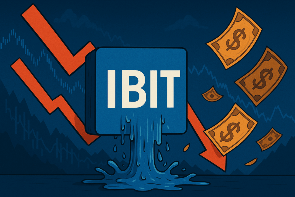 IBIT Faces Heavy Outflows as Macro Risks Shake Markets