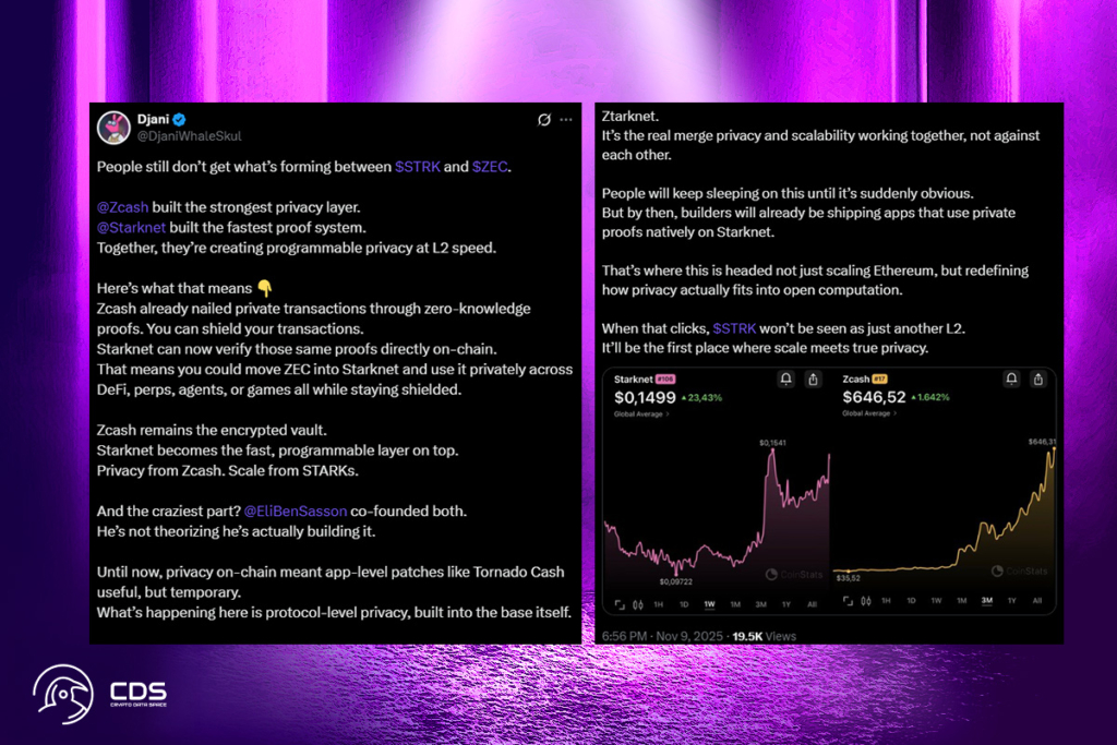 Investors Buzz Over Starknet as Zcash’s Next Evolution