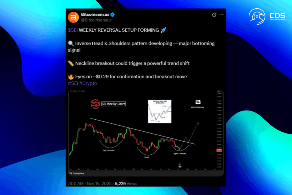 SEI Price Action: Next Major Move Amid Sharp Reversal
