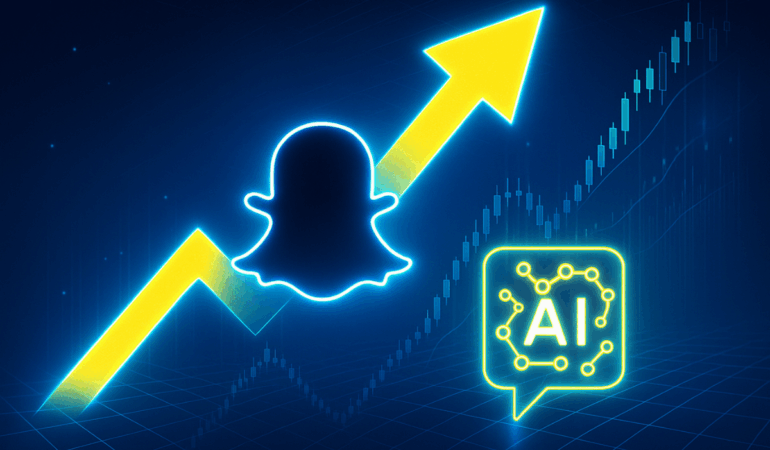 Snap Stock Rebounds After Strong Earnings and Bold AI Partnership