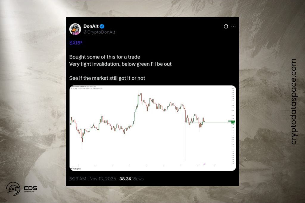 XRP Eyes Short-Term Rally: The Trader Bets on Token’s Bounce