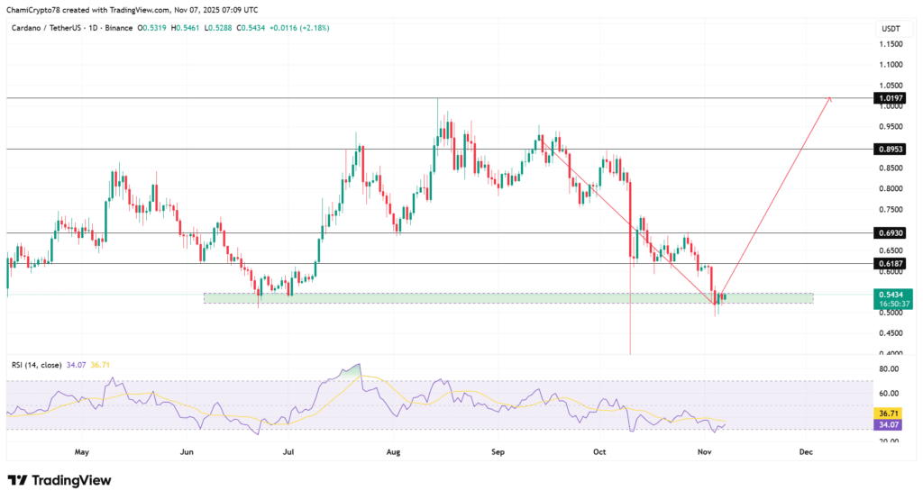 Cardano (ADA) Price Outlook: Whale Selling Cools as Retail Investors Step Back In