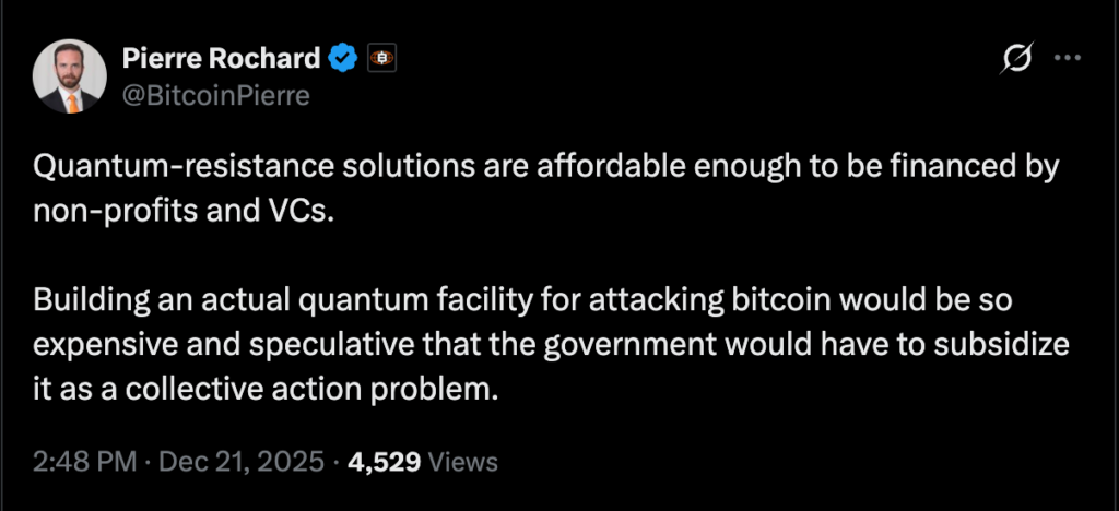 Bitcoin’s Post-Quantum Upgrade Could Take 5–10 Years, Says Core Developer Jameson Lopp