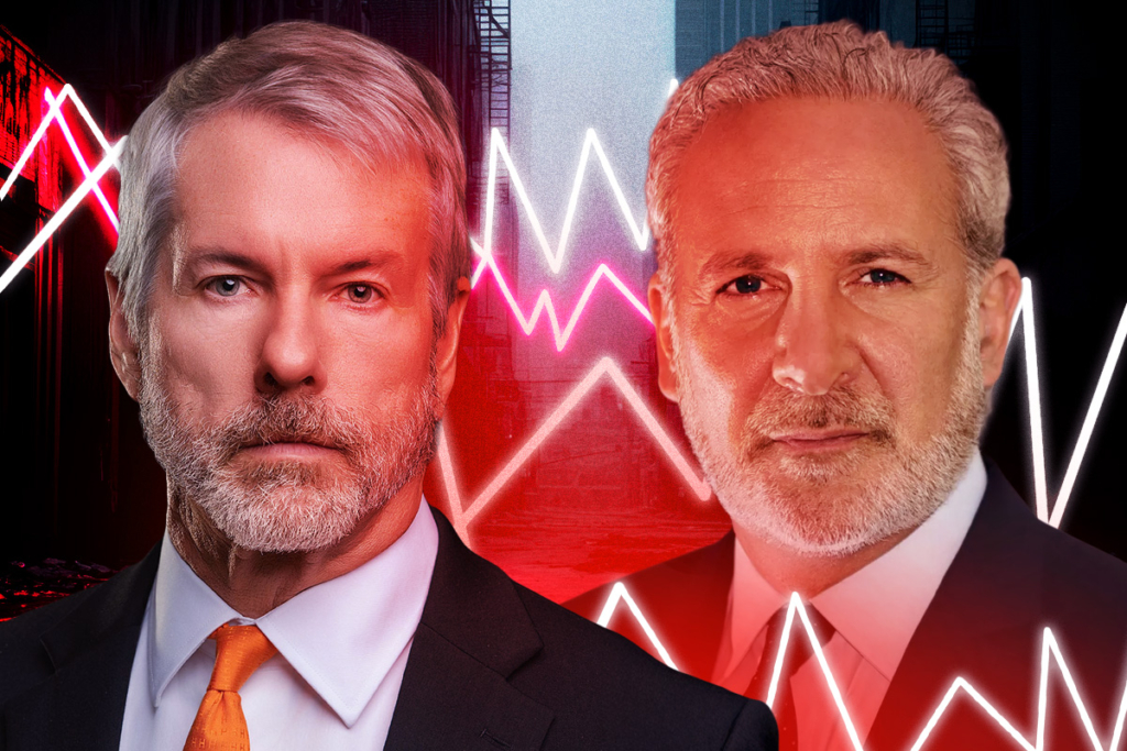 Peter Schiff Blasts Michael Saylor’s Claim That MicroStrategy Will “Buy All Bitcoin”