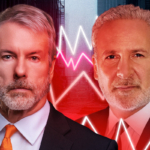 Peter Schiff Blasts Michael Saylor’s Claim That MicroStrategy Will “Buy All Bitcoin”