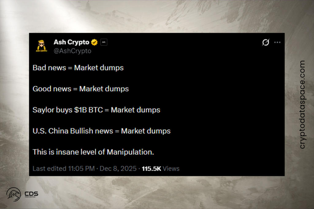 BTC Drops to $90K as Market Ignores Positive News: What’s Going On?