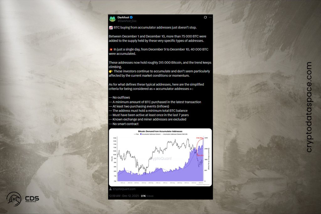 Bitcoin Whales Accumulate Aggressively: What Big Holders Know That Others Don’t