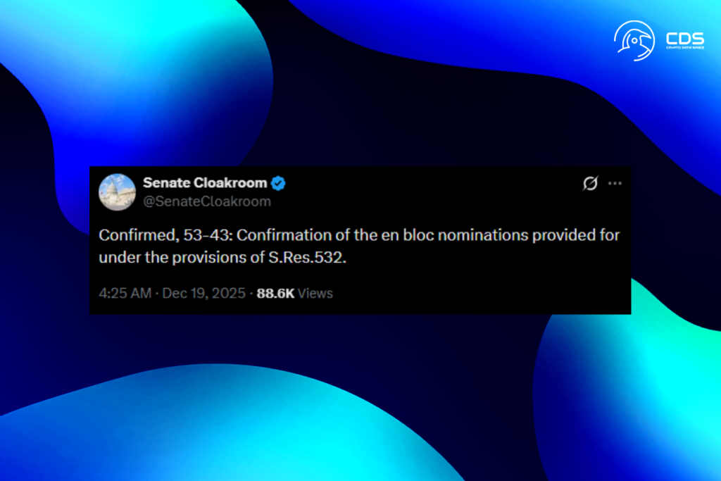 CFTC and FDIC Gain New Chairs Following Senate Vote