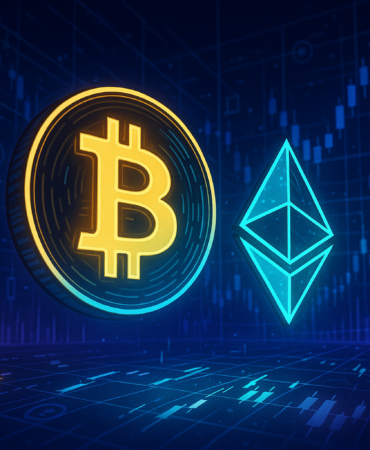 Bitcoin and Ethereum Lead While Altcoins Lag