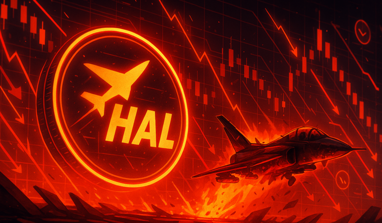 HAL Shares Fall After Tejas Jet Crash at Dubai Air Show