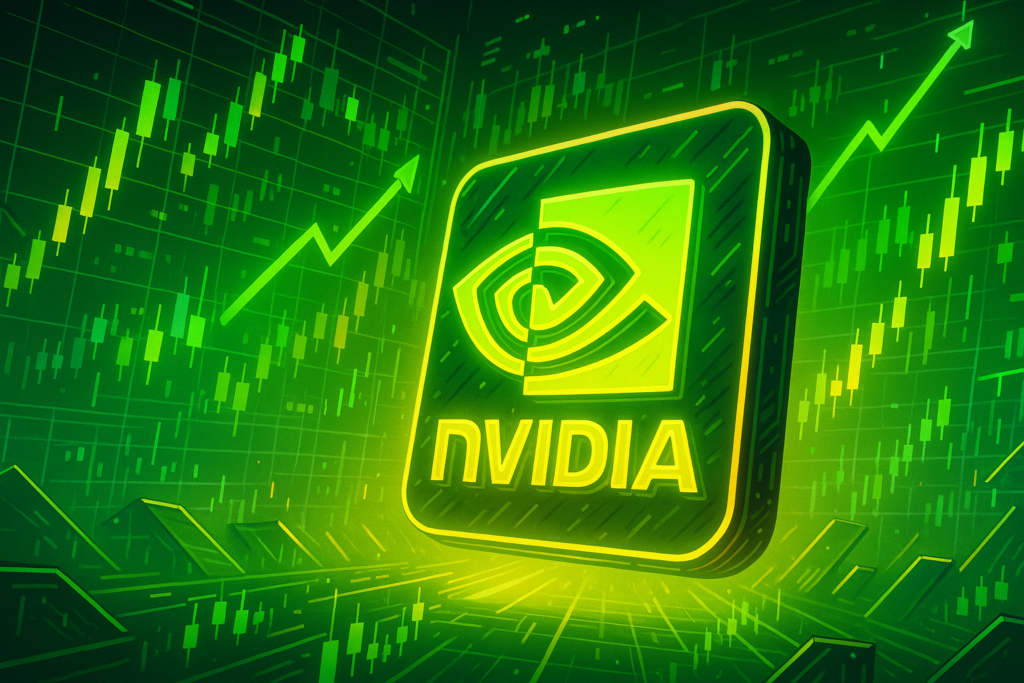 Nvidia’s Stock Trends Amid Competition from Broadcom