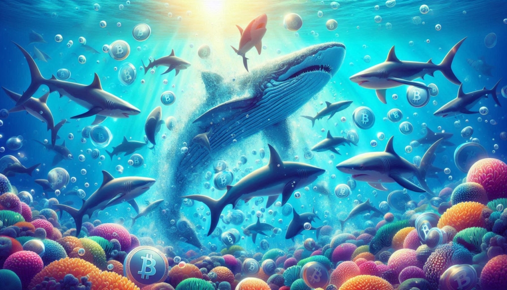 Bitcoin Sharks Accumulate While Whales Keep Pressure on BTC