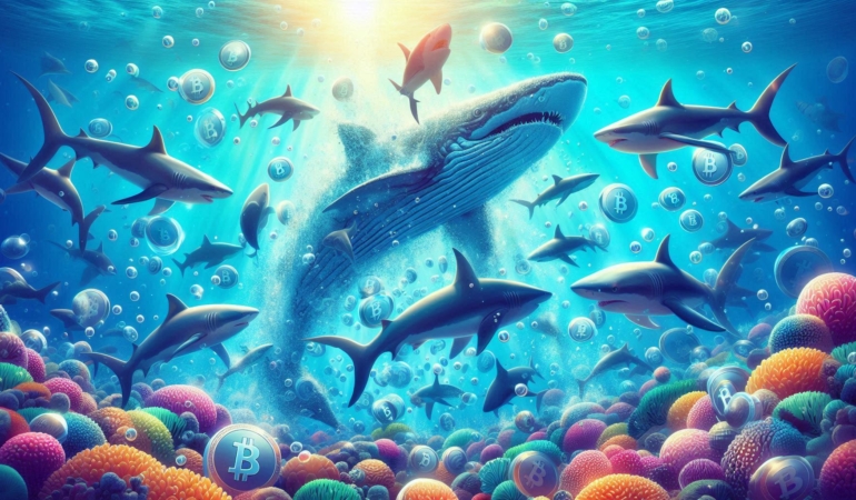 Bitcoin Sharks Accumulate While Whales Keep Pressure on BTC