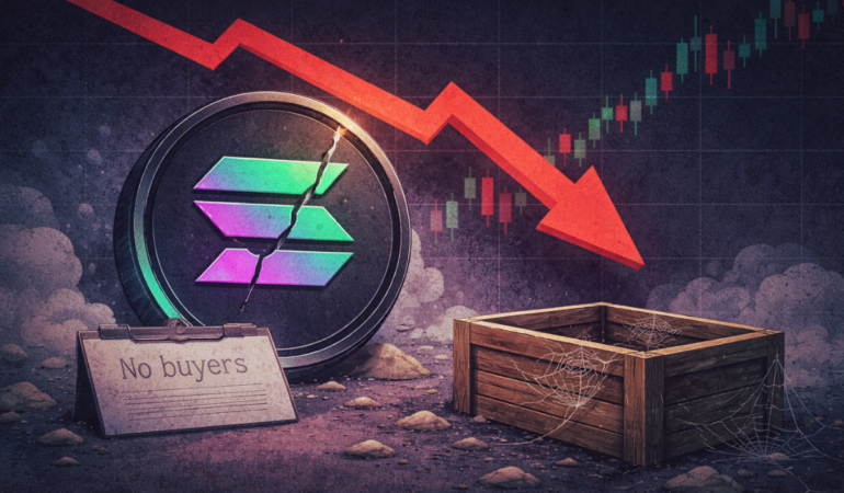 Solana Price Struggles as New Demand Fails to Materialize