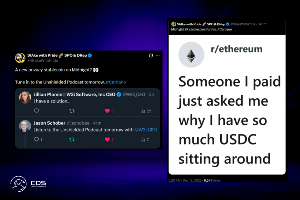 USDC Privacy Concerns Spark Fresh Interest in Cardano’s Midnight Sidechain