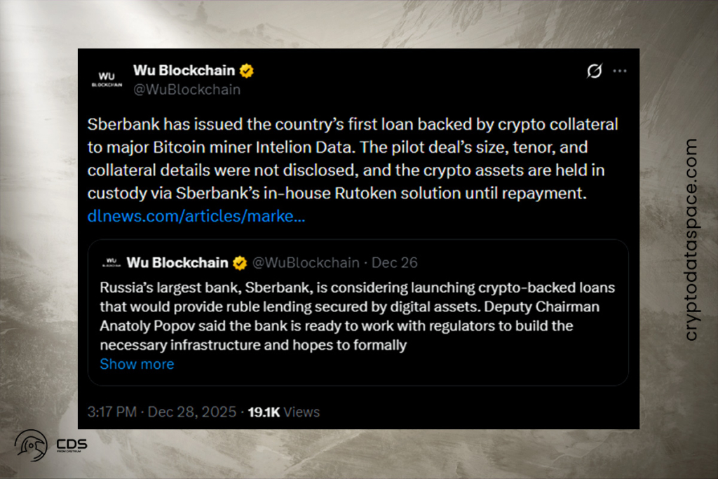 Will Sberbank's First Bitcoin-Backed Loan Spark a New Era?