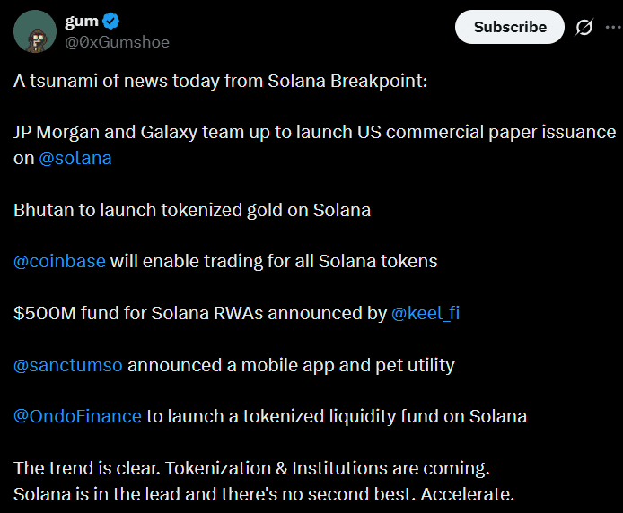 Solana Faces Yearly Slump Amid Crypto Market Weakness
