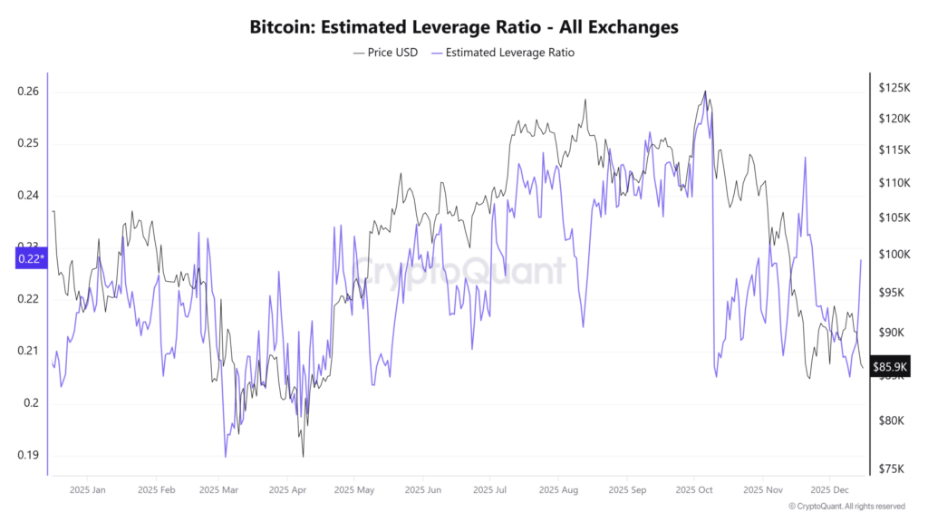 Bitcoin Faces Heightened Volatility as Leverage Builds Across the Market