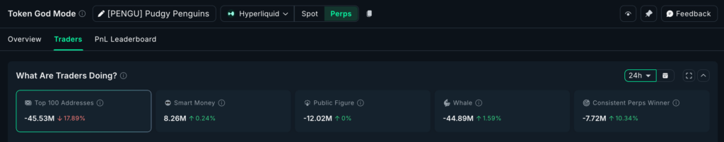 PENGU Rally Faces First Test as Momentum Weakens