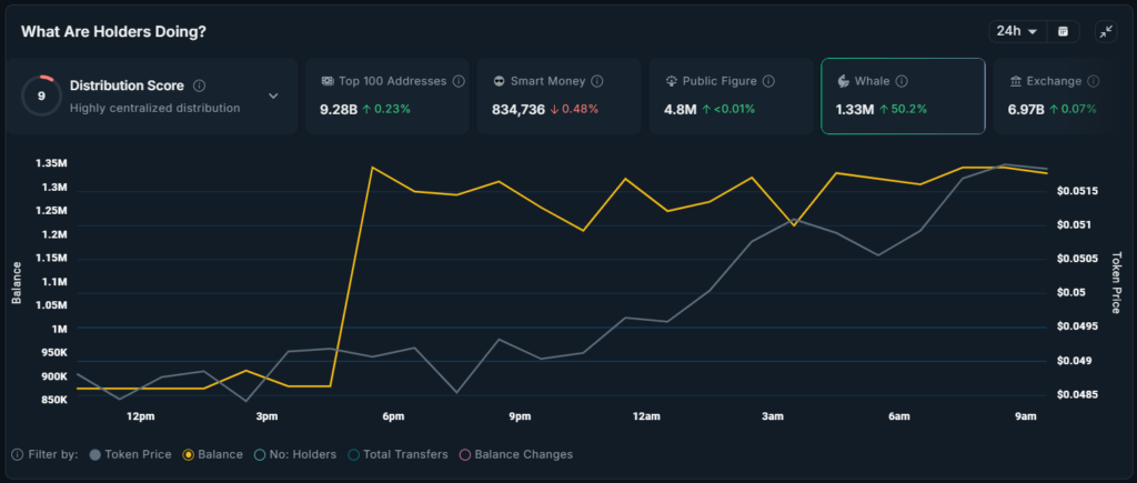 Whale Activity Signals Shifts in Small-Cap Altcoins